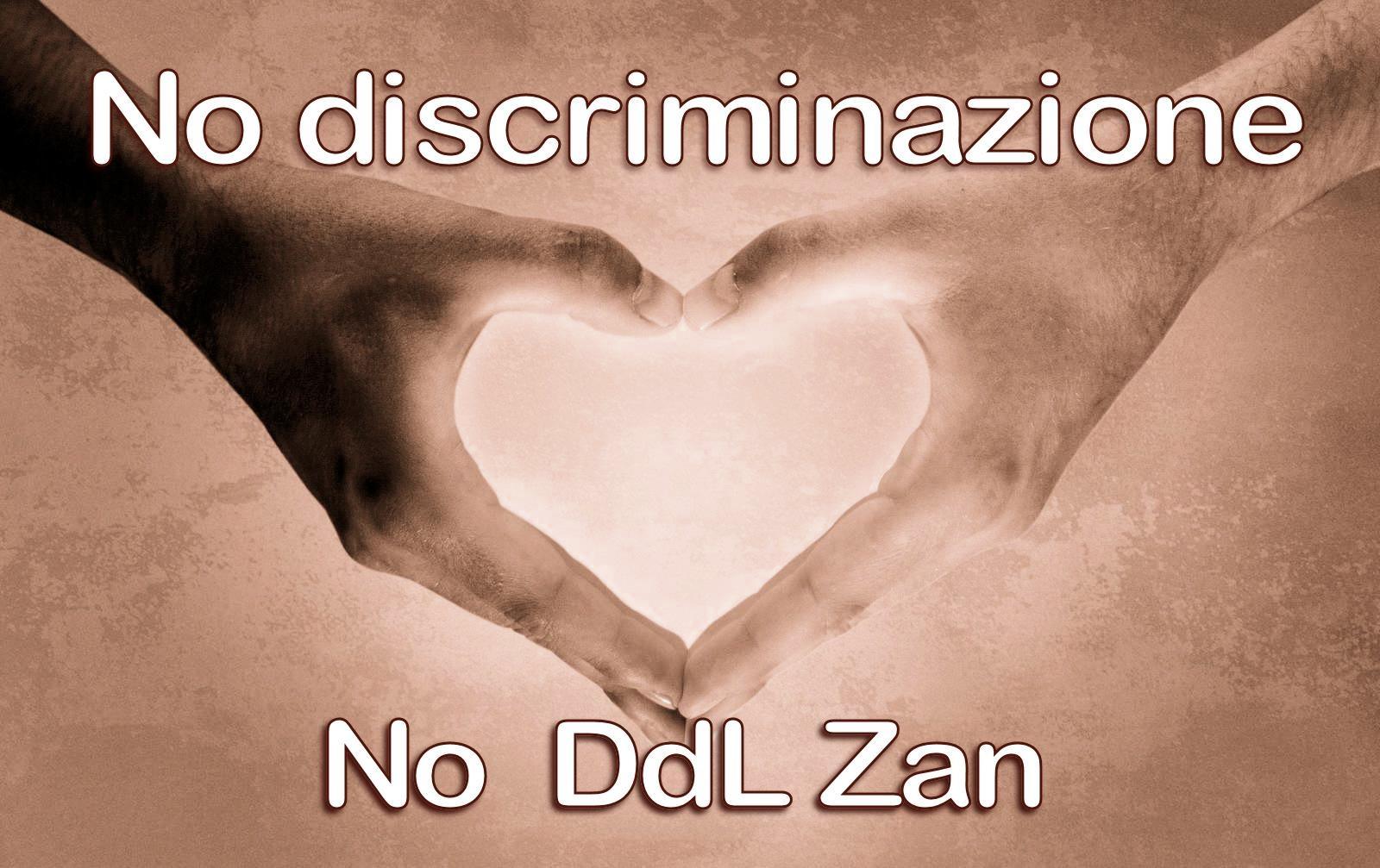 no discriminazione no ddl zan